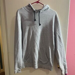 Life Is Good Gray Women's Hoodie size medium plain no design